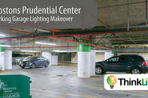 ThinkLite Creates a New Standard of Efficiency at Bostons Prudential Center Garage Lighting Makeover