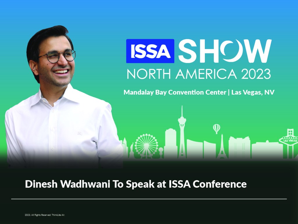 Dinesh Wadhwani To Speak at ISSA Conference