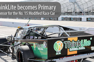 ThinkLite Becomes Primary Sponsor on No. 15 Modified Race Car