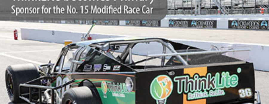 ThinkLite Becomes Primary Sponsor on No. 15 Modified Race Car