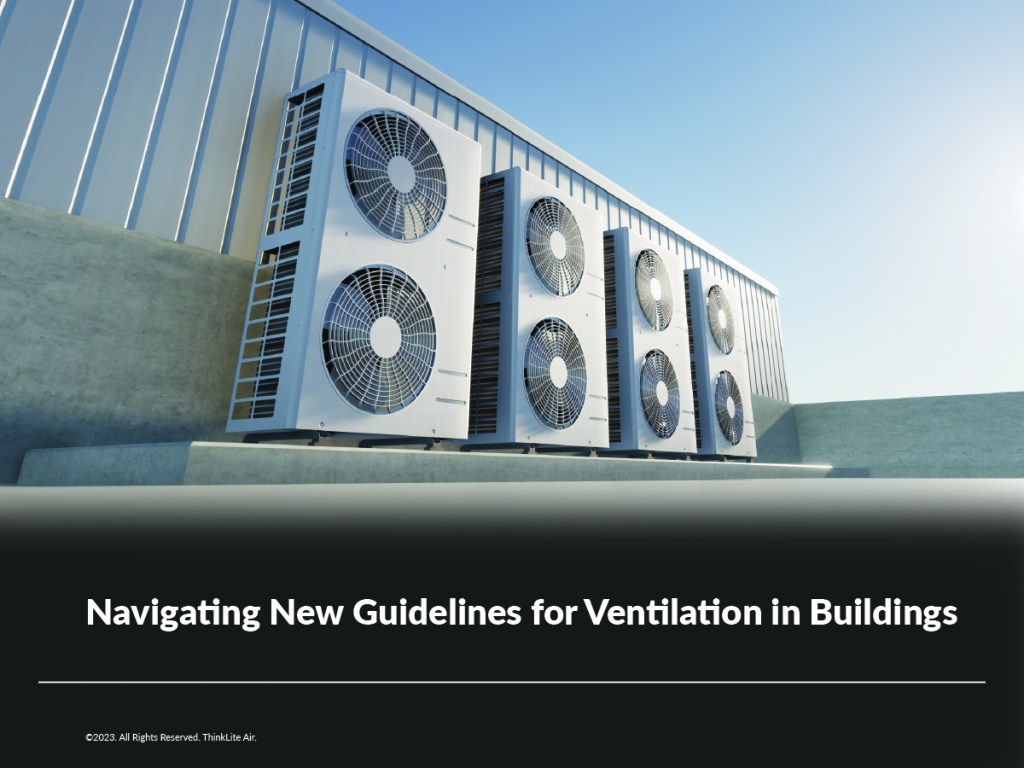 ASHRAE's guidance and the CDC's new Ventilation in Buildings are significant new guidelines emphasizing the importance of air exchanges in reducing the risk of airborne transmission of viruses and other pathogens.